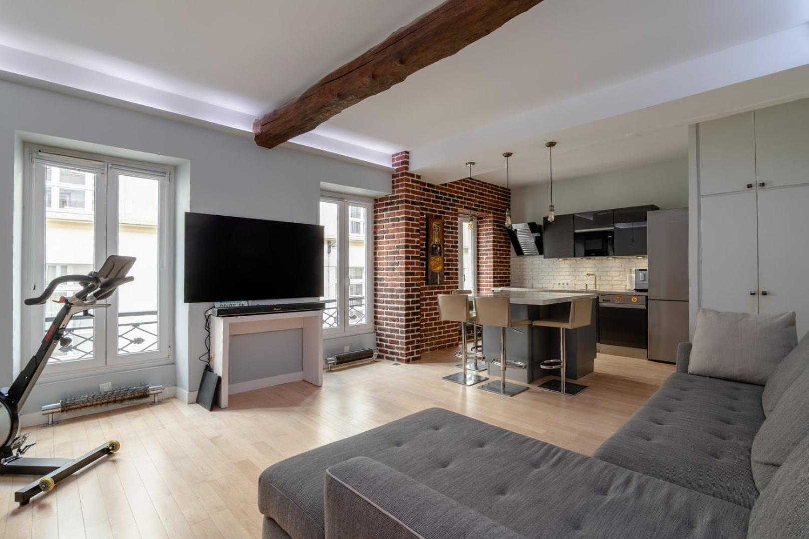 Apartment Calm Modern 1br, Premium Comfort In *